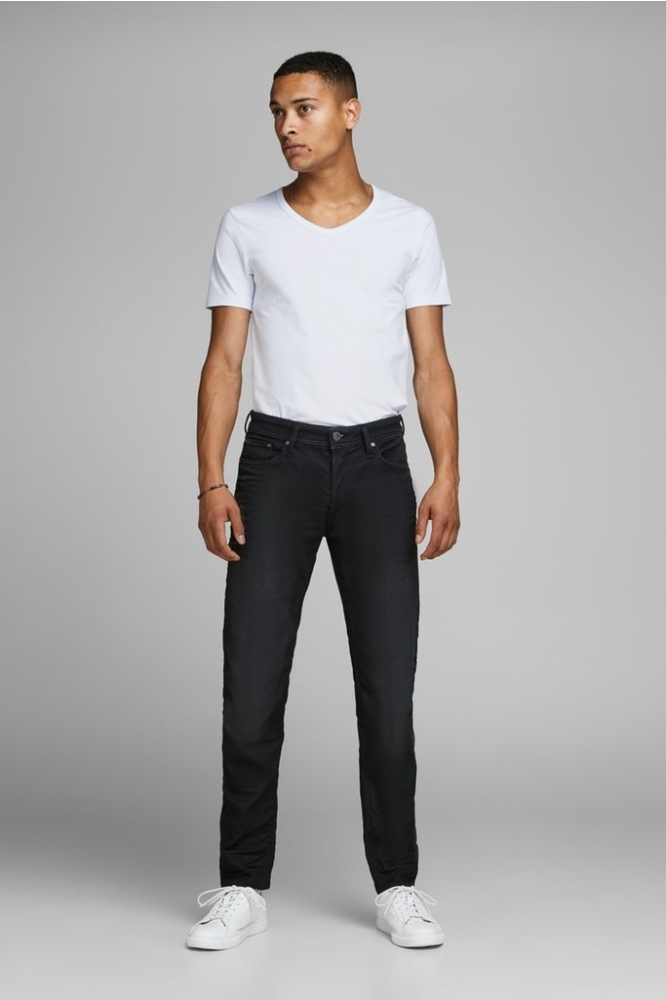 BASIC V-NECK TEE S/S NOOS 12059219 White